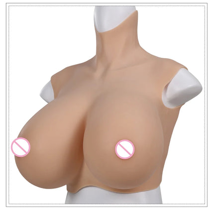 Dokier Realistic Silicone Crossdressing Huge Fake Breast Forms Boobs for Crossdressers Drag Queen Shemale Crossdress Prothesis