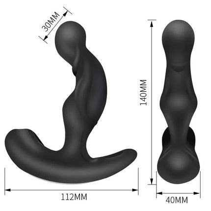 7 Mode Tickling 12 Mode Vibrating Prostate Massager Gay Toys Anal Plug Buttplug G-Spot Stimulate Vibrator Sex Toys For Men Women