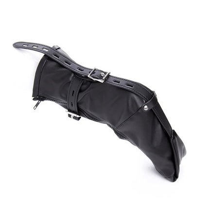 BDSM Bondage Soft Leather Padded Boot,Dog Paw Crawling Mitts Dog Gloves,Ankle Cuffs Bound Leg Strap,Puppy Play Role Play Sex Toy