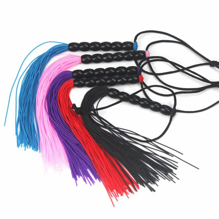 Trick Tails Rubber Whip Fetish Spanking Paddle Fantasy Flogger Sex Toys For Couples SM Queen Policy Knout Night Adult Products