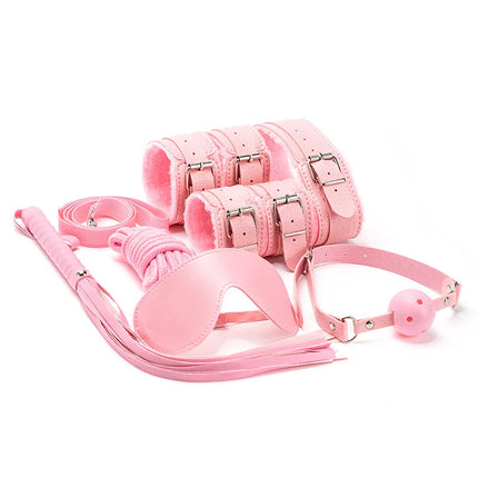 7Pcs/set bdsm bondage Sex Toys for Couples Exotic Accessories Sexy Whip Eye Mask Neck collar Rope Sex Shop