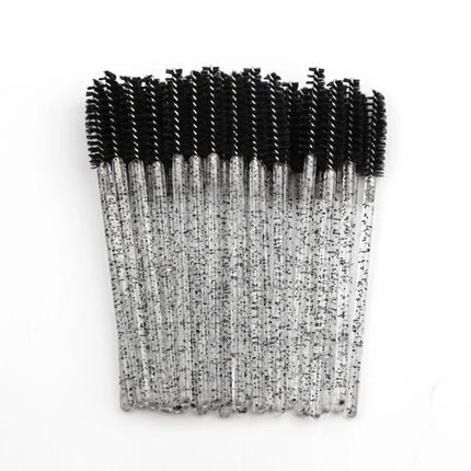 SHIDISHANGPIN 5/25/50 Pc Eyelash Brushes Makeup Brushes Mascara Wands Applicator Spoolers Eye Lashes Cosmetic Brush Makeup Tools