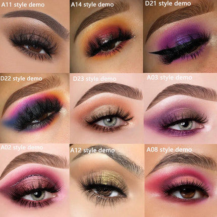 LEHUAMAO 5D Mink Hair False Eyelashes Wispy Cross Natural Mink Lashes Fluffy Eyelash Extension Tools Makeup Handmade Eye lashes