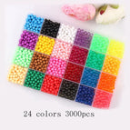 24 colors 3000pcs 2