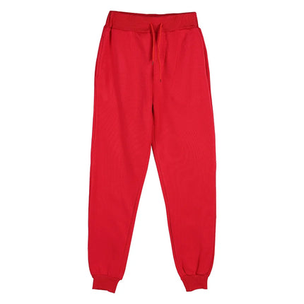 New Winter Men's Sweatpants Korean Fashion Thick Warm Wide Leg Straight Loose Track Pants Male Casual Thermal Velvet Trousers