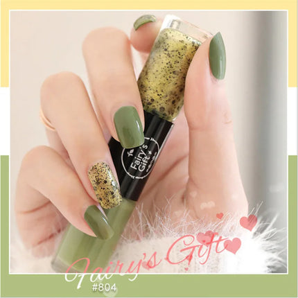 Double Head Nail Polish Quick Drying Without Baking Durable Not Easy To Fade Nail Art All for Manicure Regular Gel Nail Polish