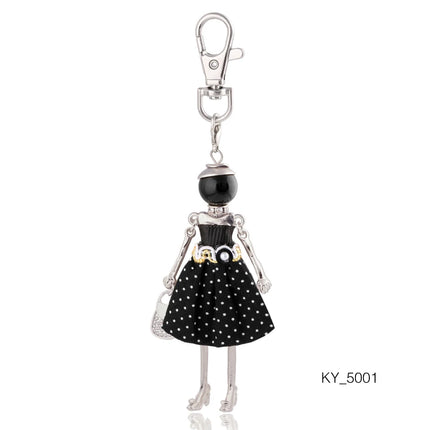 Fashion Women Keychain New Statement Charm Metal Key Chain for Lady Jewelry  Gift Female Trendy Bag Pendant Wholesale