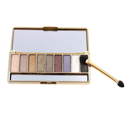 9 colors Fashion Eyeshadow Palette Matte Eyeshadow Glitter Eye Shadow Makeup Cosmetics For Women Wholesale Nude Shades