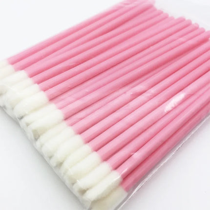 5/50pcs New Disposable Cosmetic Lip Brush Lipstick Lip Glossy Wands Pen Cleaner Applicator Eyeshadow Gloss Makeup Brushes Tools