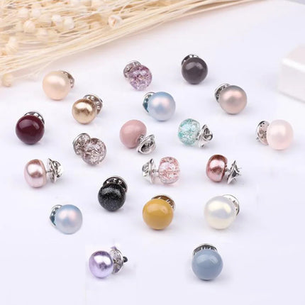 10 Pcs Brooch Set Colourful Lapel Pin Shirt Sweater Brooches Pin Clothing Accessories Jewelry Brooches for Women