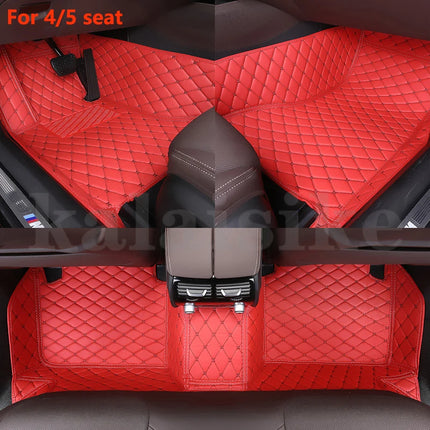 Custom Car Floor Mat for 5 seat dropshipping