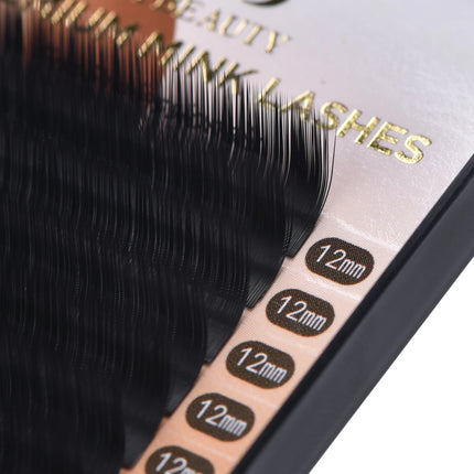 I Beauty Eyelash Extension Premium Real Mink Eyelashes CC SS D Curl ibeauty Volume Lash Origianl IB Lash Korea 7-16mm New