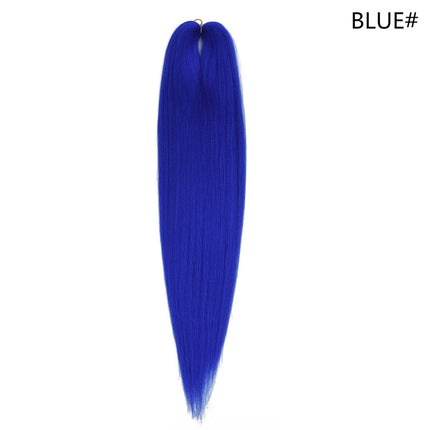 Miss Rola Synthetic 26 Inches 75g Kanekalon Hair Wholesale Bulk Braid Hair Extension Pre Stretched Pink Blonde Twist Jumbo Braid