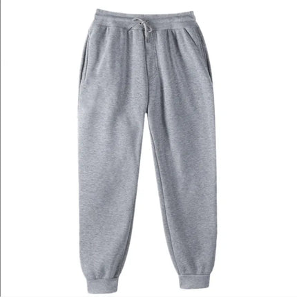 New Joggers  Sweatpants Men and Women Elastic Waist Lose Casual Trousers white beige pink yellow Hip Hop Mens Sweat Pants