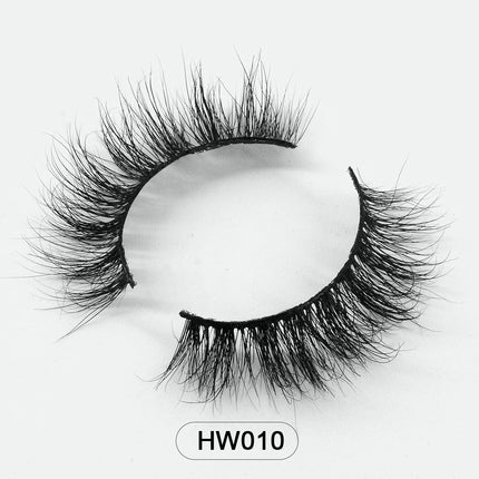 Dropshipping Wholesale Natural Wispy 3d Mink False Lashes Makeup Mink Fake Eyelashes With Soft Band Make-up For Women