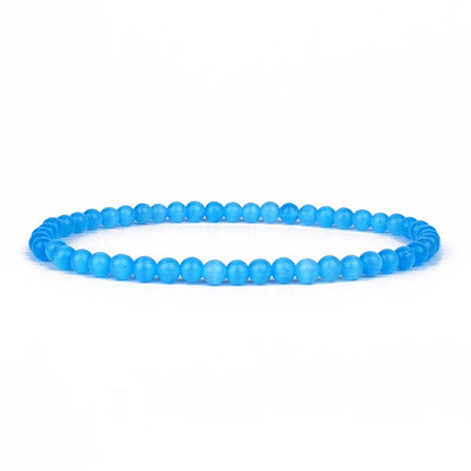 4mm 6mm Mini Energy Charm Bracelet Natural Stone Beads Yoga Healing Bracelet Jewelry for Women Men Best Friend Gift Dropshipping