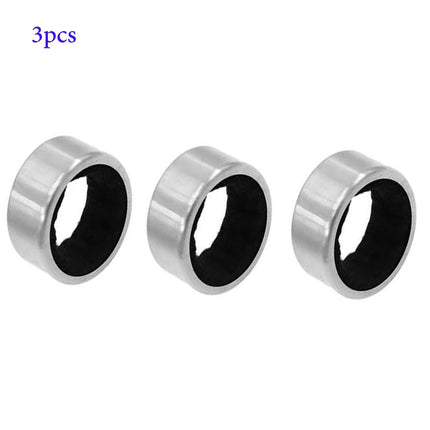 Stainless Steel Wine Bottle Collars Drip Ring Velvet Lined Anti-overflow Wine Drip Catcher for Home Bar Restaurant Outdoor Party