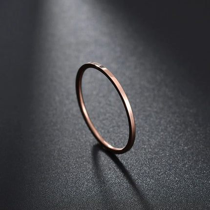 Letdiffery Simple Stainless Steel Couple Jewelry Smooth 1/2/4/6/8mm Women Men Finger Rings For Lovers Dropshipping Wholesale