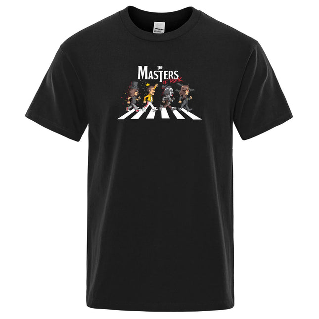Freddie Mercury T-Shirt 2023 Fan Queen The Masters of Rock Road Men's Print T Shirt Short Sleeve Summer Cotton Clothing Tops Tee