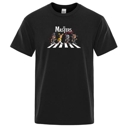 Freddie Mercury T-Shirt 2023 Fan Queen The Masters of Rock Road Men's Print T Shirt Short Sleeve Summer Cotton Clothing Tops Tee