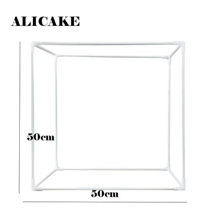 Baking & Handcraft Spray Anti-Fog Cover Stand Set: 50×50cm Dust/Splash/Mousse Covers, Chocolate Gun Anti-Fog Lid, Easy Install