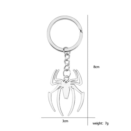DIY Animal Keychain For Women Men Spider Hollow Pendant Cute Accessories Keychain Charms Jewelry Gifts Dropshipping 2019