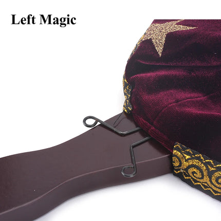 Deluxe Change Bag Repeat Zipper (Large, Stars, Double Layer) Magic Tricks Stage Gimmick Illusion Comedy Appearing Product Bag Magia