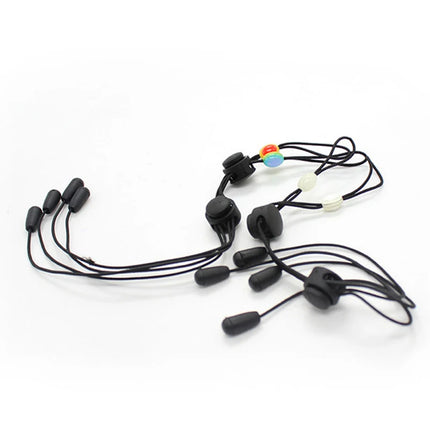 Candiway Sexy Multi-Colors Skull Luminous With Jingle Bell Nipple Clamps Breast Clip Stimulator Adult Games Erotic Toy For Women