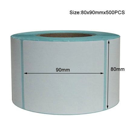 19 sizes Label stickers barcode Sticker label for Zebra Paper Adhesive Sticker Supermarket Blank sticker