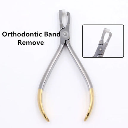 Dental Orthodontic Toolkit - Featuring Lingual Wire Niti Cinch Back Plier, Needle Holder for Suturing & Sharp End Cutting Pliers