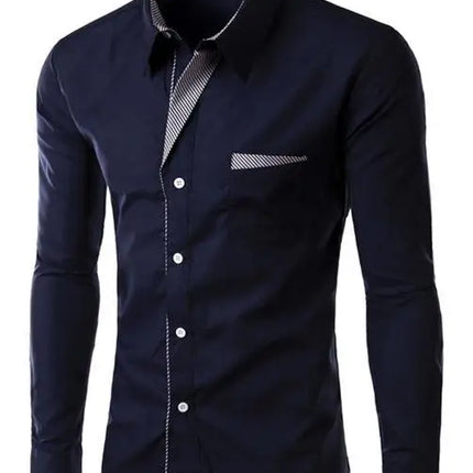 2026 Hot Sale New Fashion Camisa Masculina Long Sleeve Shirt Men Slim fit Design Formal Casual Brand Male Dress Shirt Size M-4XL