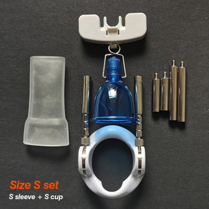 Male Penis Extender Enlargement Vacuum Cup Top Cradle Head Hanger Dick Glans Pump Stretcher Edge Enlarger System  Sex Toy Men18+
