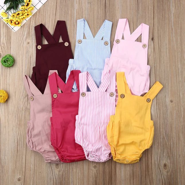 Wholesale Baby Romper Newborn Baby Girl Boy Romper Jumpsuit Casual Baby Jumpsuits Overalls Toddler Playsuit One piece