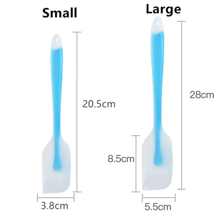 Silicone Baking Pastry Scraper Spatula Non-Stick Cake Scraper Cream Butter Spatula Heat-Resistant Kitchen Baking Pastry Tools