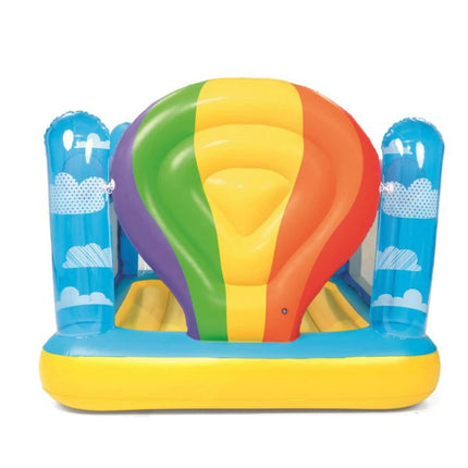 Inflatable Bouncer Toddler Bounce House for Birthday Party Rainbow  Jumping Castle Bouncer Playhouse Children Outdoor Yard Toys