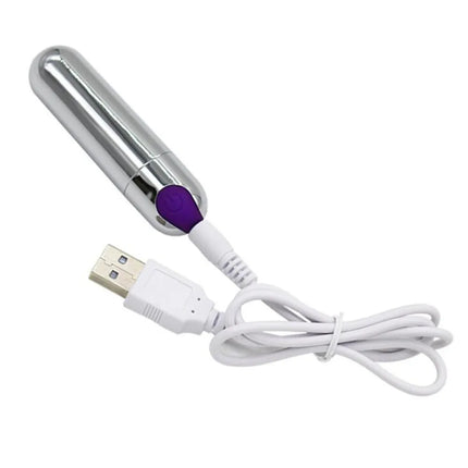 Powerful USB Charge Bullet Vibrator Clitoris Stimulator G-Spot Vagina Massage Adult Erotic Sex Toys For Woman Female Masturbator