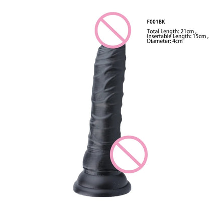 FREDORCH Sex Machine Big black Dildos Quick Connector Vibrator For Women Attachments Toys for Adults Realistic Dildos