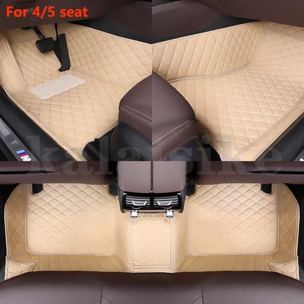 Custom Car Floor Mat for 5 seat dropshipping