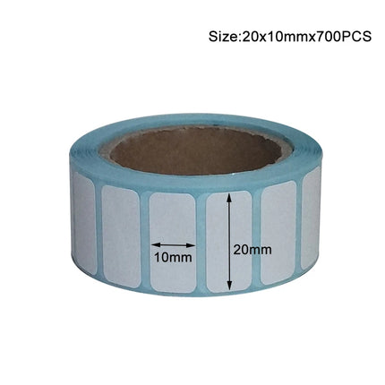 19 sizes Label stickers barcode Sticker label for Zebra Paper Adhesive Sticker Supermarket Blank sticker