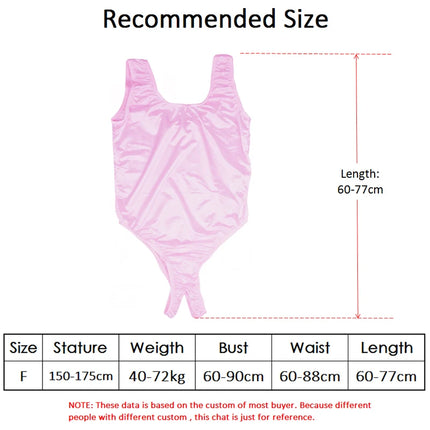 Satin Glossy Leotards One Piece Swimsuit Sexy High-Cut Open Crotch Bikini Thong Bodysuit Shiny Women Lingerie Plus Size
