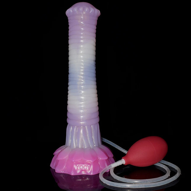 FAAK Ejaculation Horse Dildo Multi Color Animal Penis With Suction Cup  Female Masturbator Syringe Squirting Anal Sex Toys Shop