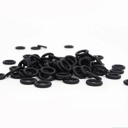 120pcs/Lot 9 Size Complete Variety Rubber O-Ring Windproof Gas Seal For Dupont & Famous Brand Lighters Gasket Repair Accessory