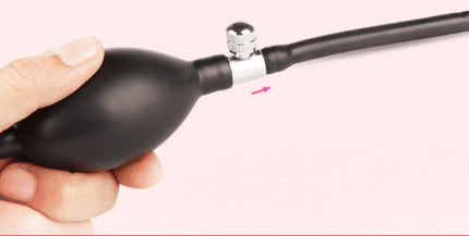 Inflatable Silicone Penis/Ball Gag Oral Dildo Open Mouth Plug Expandable Pump Big Anal Butt Plug Vibrator BDSM Flirt Sex Tools