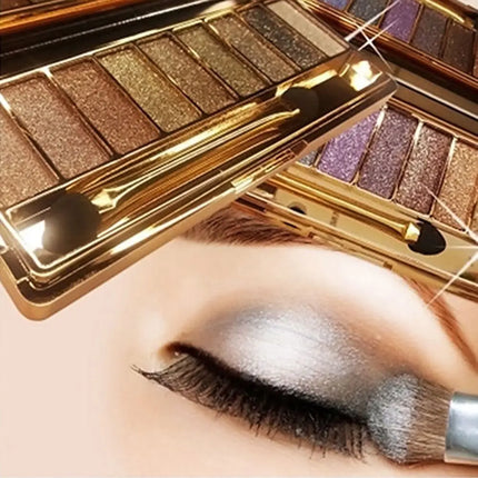 9 colors Fashion Eyeshadow Palette Matte Eyeshadow Glitter Eye Shadow Makeup Cosmetics For Women Wholesale Nude Shades