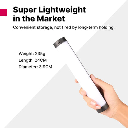 Ulanzi VL110 Handheld RGB Light Tube Stick Video soft Light 2500-9000K LED Photography Stick LED Light Wand Rechargeable