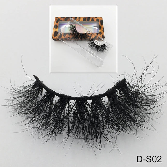 RED SIREN Mink Lashes 3D Mink Eyelashes 100% Cruelty free Lashes Handmade Reusable Fluffy Natural Eyelashes False Lashes Makeup