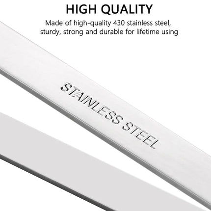 1pcs 430 Stainless Steel Fish Bone Tweezers Pincer Clip Puller Remover Tongs Fish Bone Plucking Clamp Kitchen Gadgets Tools