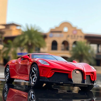 1:32 Bugatti Lavoiturenoire Alloy Sports Car Model Diecast Metal Toy Vehicles Car Model Collection High Simulation Children Gift