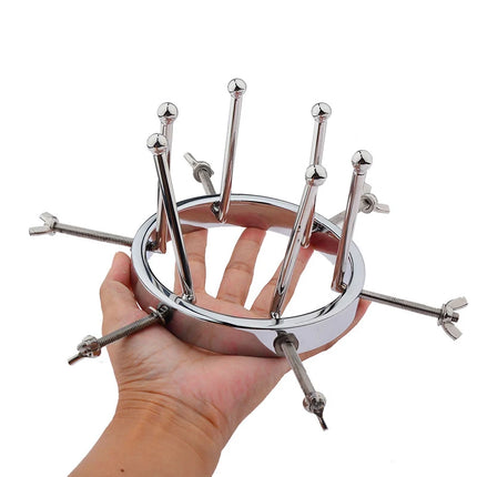 Extreme Anal Vaginal Dilator Vaginal Speculum Mirror Adult Metal Anus Pussy Dilator Anal SM Toys For Woman Man Butt Expansion