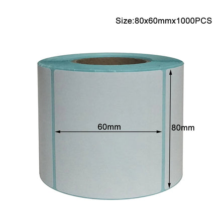 19 sizes Label stickers barcode Sticker label for Zebra Paper Adhesive Sticker Supermarket Blank sticker